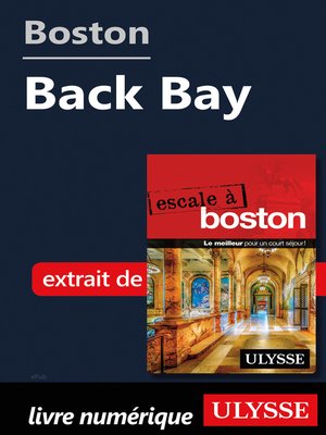 cover image of Boston--Back Bay
